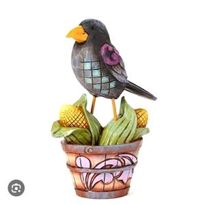 Jim Shore mini Crow